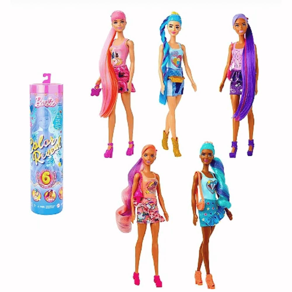 Barbie Color Reveal - Sereia Arco Iris