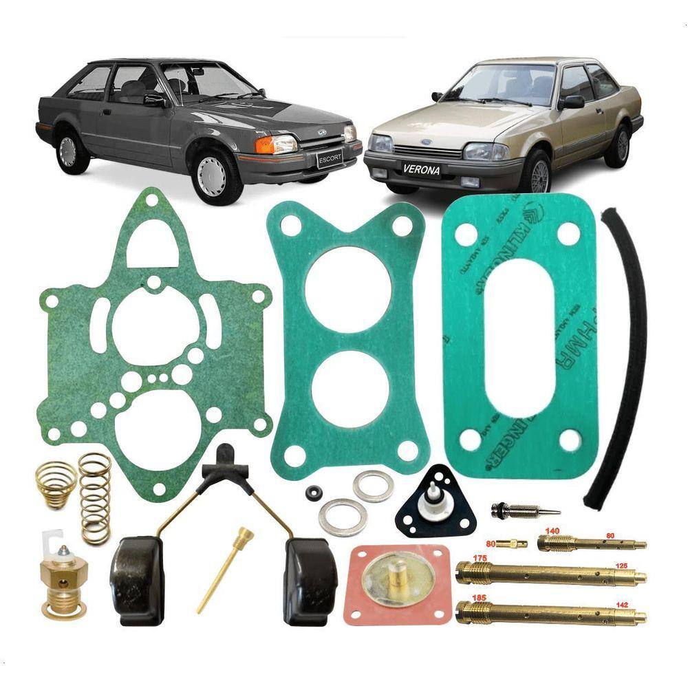 Kit Reparo Carburador Blfa Gicle Escort Hobby 1.6 91/96 Alc