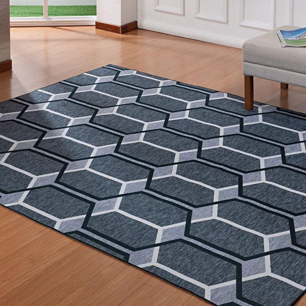 Tapete Digital - Donatelo - 1,40m x 2,00m - Antiderrapante - Des 004 - Niazitex