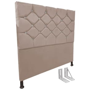 Cabeceira de Cama Box Casal Estofada Kasi + Frame - Cores