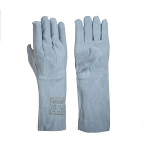 Luva Raspa Cano Longo Tam 10 - Modelo Clute Emb C/10 Pares