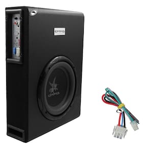 Caixa Amplificada Automotiva Corzus CXS 200 Slim 8`` Polegadas 200 W RMS