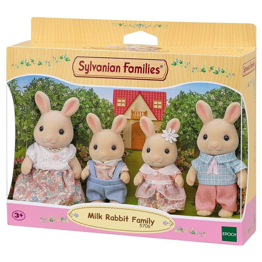 Sylvanian Families Família Coelhos de Leite Epoch