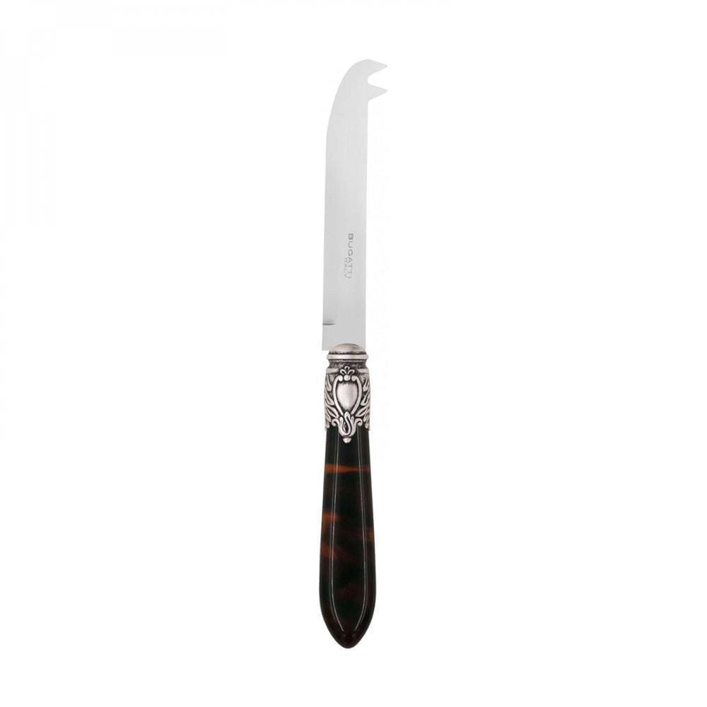 Faca 2 Pontas Para Queijo Anel Cromado Luxo Oxford Bugatti