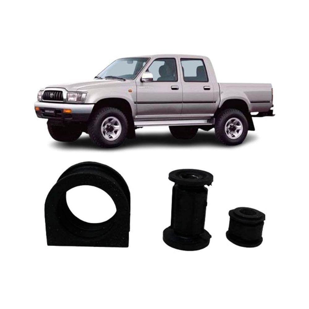 Bucha Caixa Direcao Hilux 2005/... ( Kit 03 Pecas )