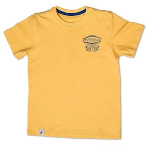Camiseta Infantil Season Amarela Toffee - Nº04