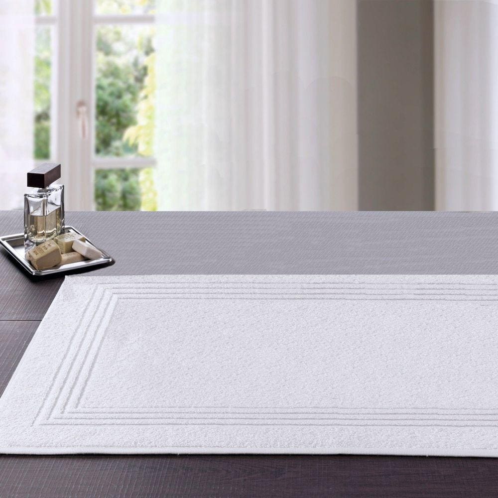Toalha de Piso Hotel Imperial 570 g/m² 50x80cm Lufamar Branca