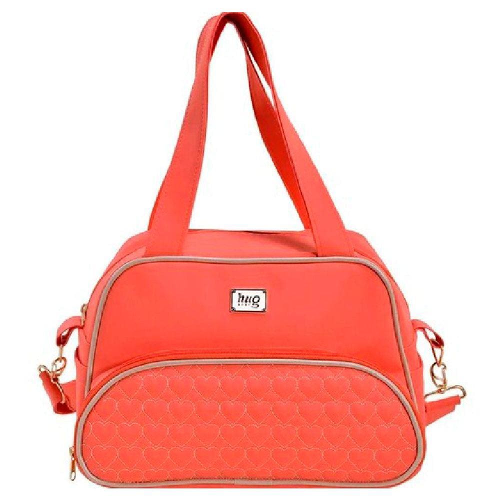 Bolsa Maternidade Coração de Mãe Hug Cor Coral