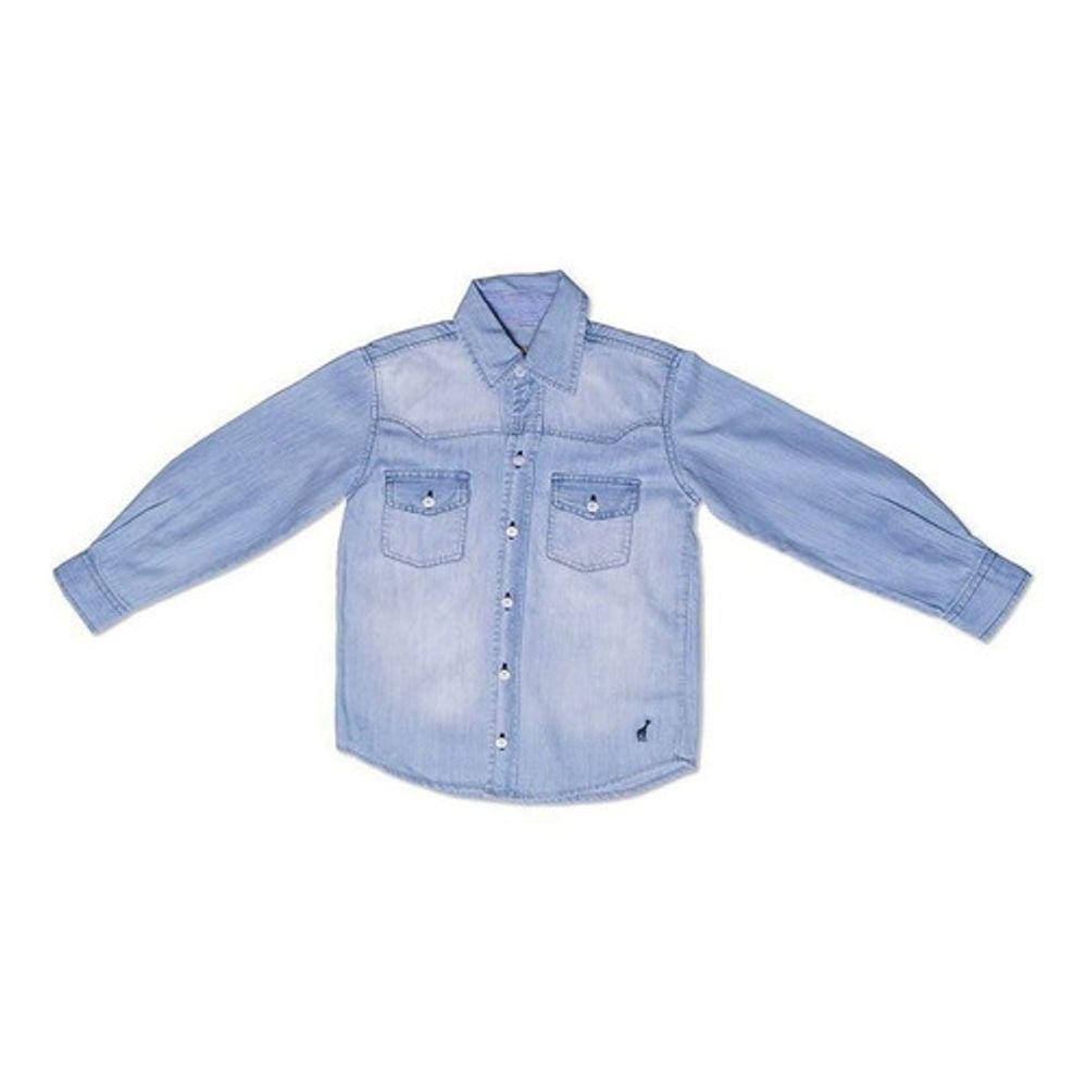 Camisa Infantil Jeans Toffee Cor Jeans - Nº03