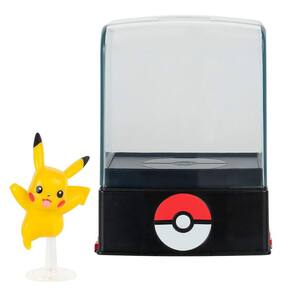 Batalha Pokemon Boneco Pikachu - Playset Vulcão Transporte