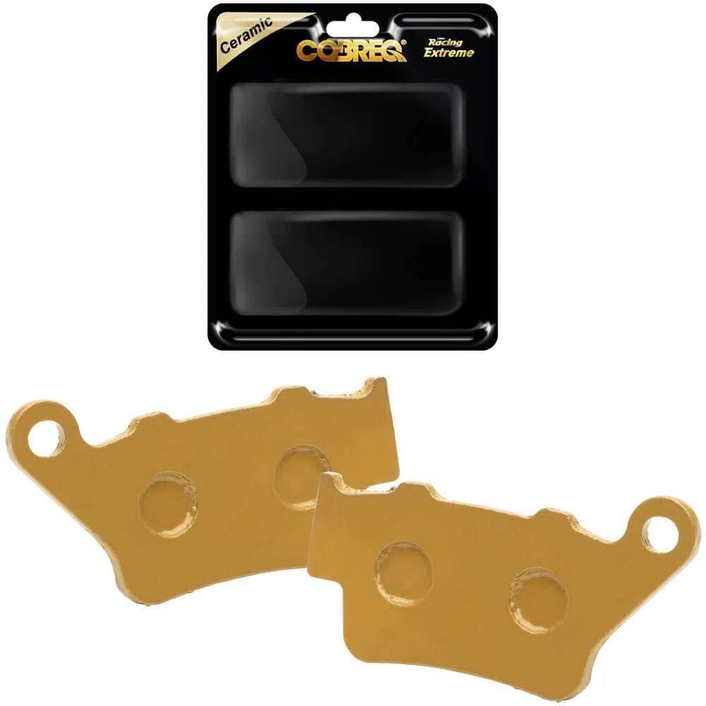 Pastilha Freio Traseira Moto Cerâmica C600 XT660 F800 Cobreq