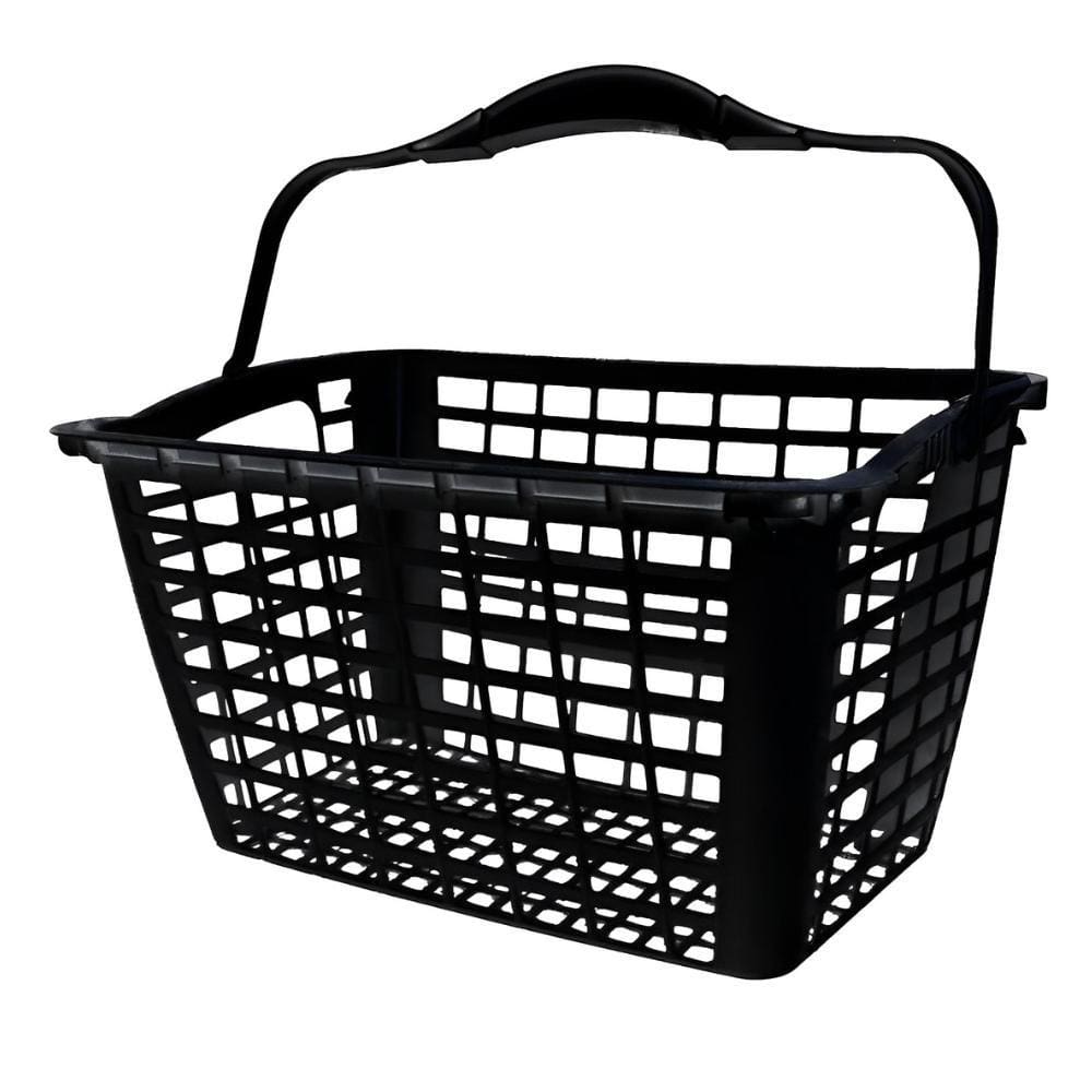 Cesta De Supermercado 12 Litros Multiuso Reforçada Preto Siris