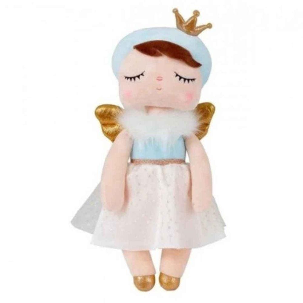 Boneca Infantil Metoo Angela Angel Azul c/ Sacola