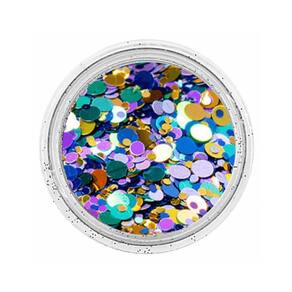 Glitter Em Flocos Flores Ag 30G