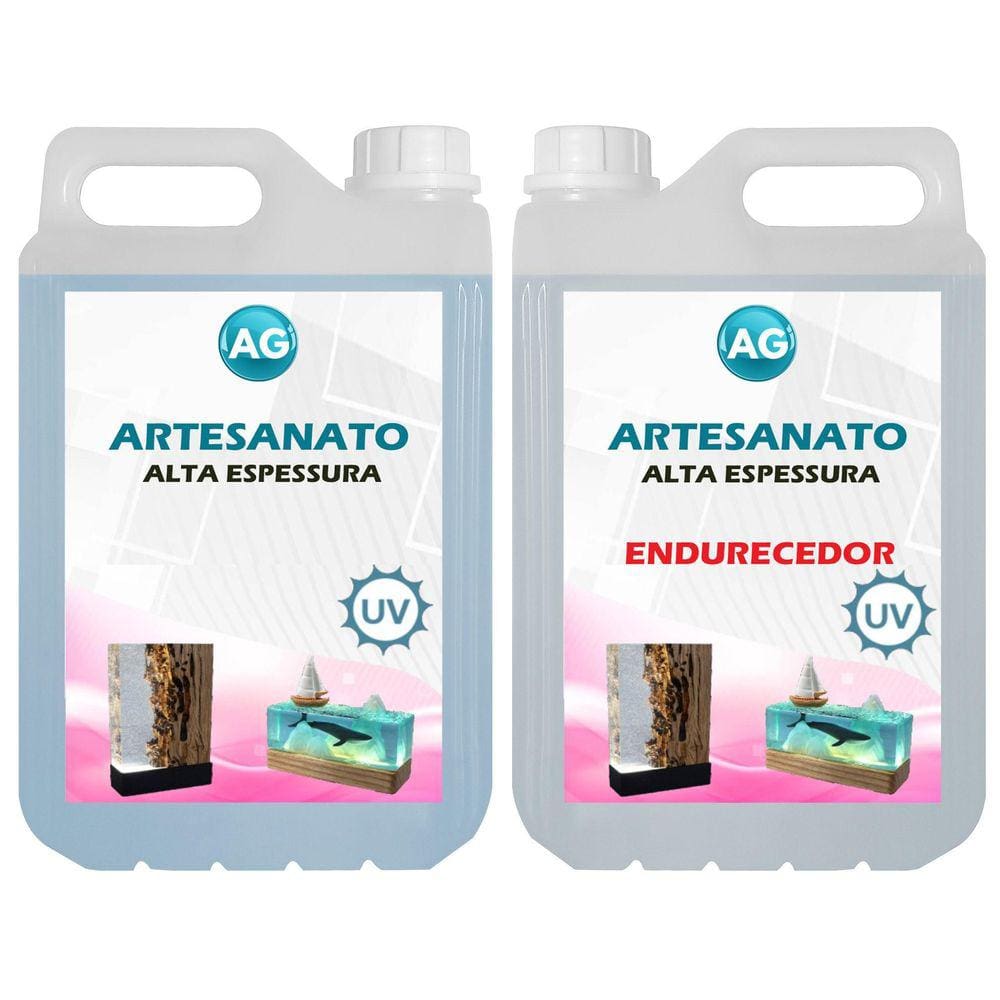 Resina Para Artesanato Alta Espessura Ag 650G