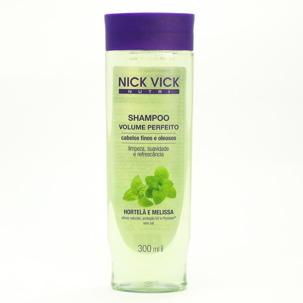 Shampoo Nick Vick Nutri Volume Perfeito 300ml