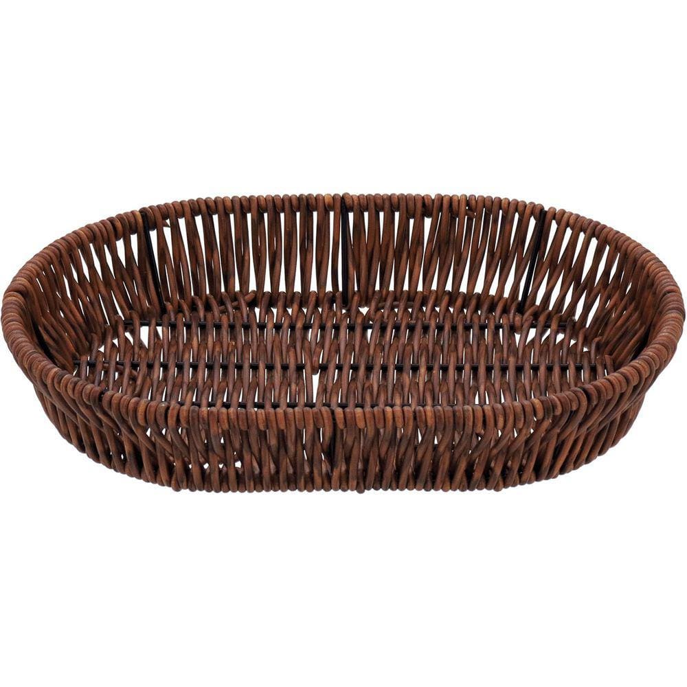 CESTA 4x24x18cm PLÁSTICO NATURAL