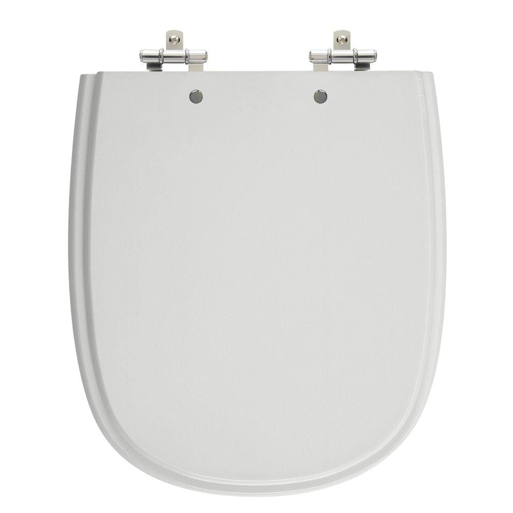 Assento Sanitário Sabatini Cinza Claro Tampa para Vaso Icasa de Madeira Laqueada