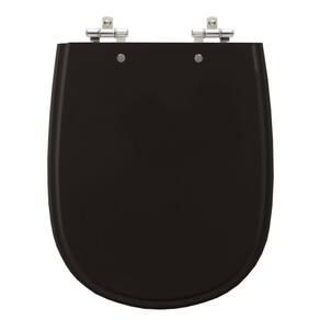 Assento Sanitário Paris Premium Ebony (Preto) Tampa para Vaso Ideal Standard de Madeira Laqueada