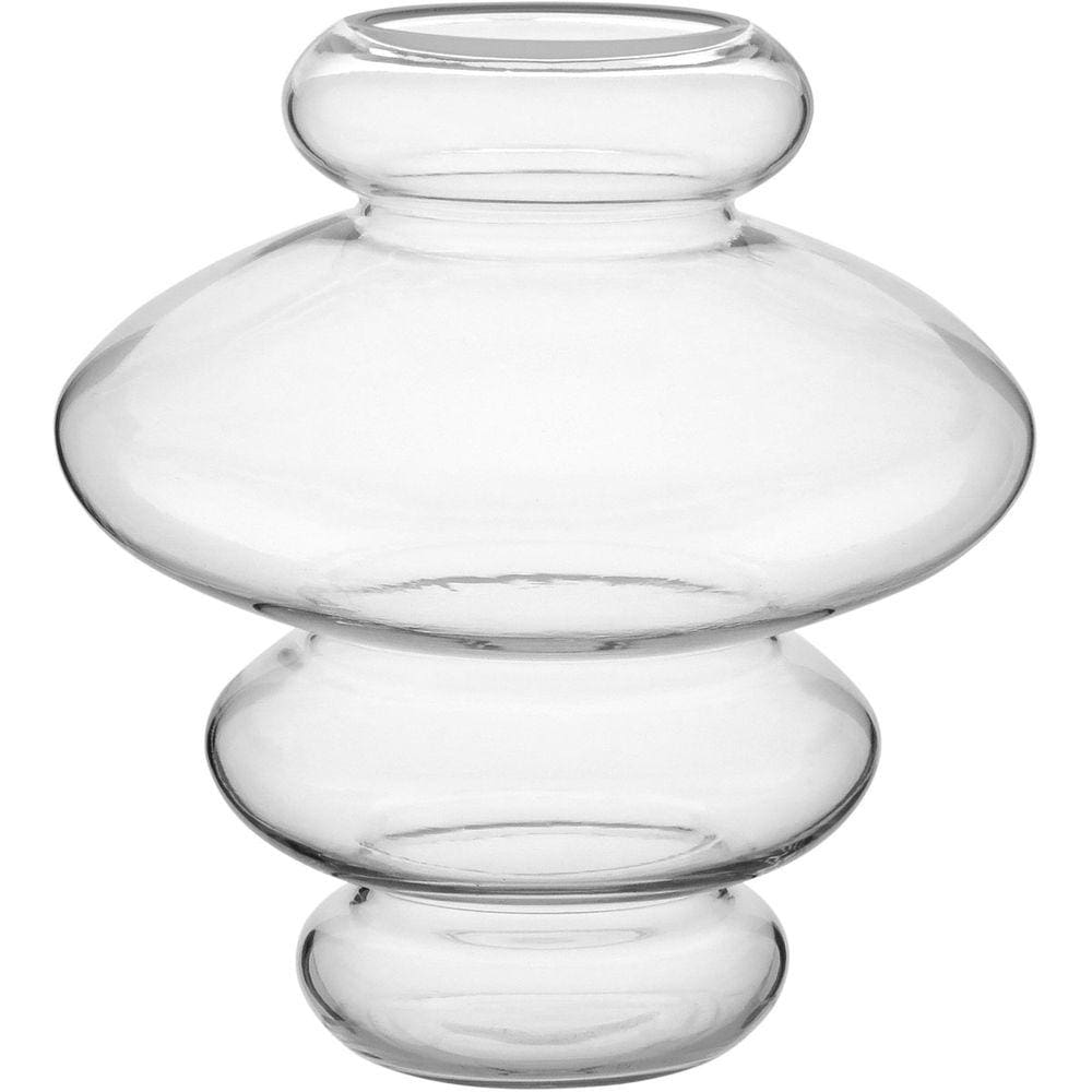 VASO 30x28x28cm VIDRO TRANSP