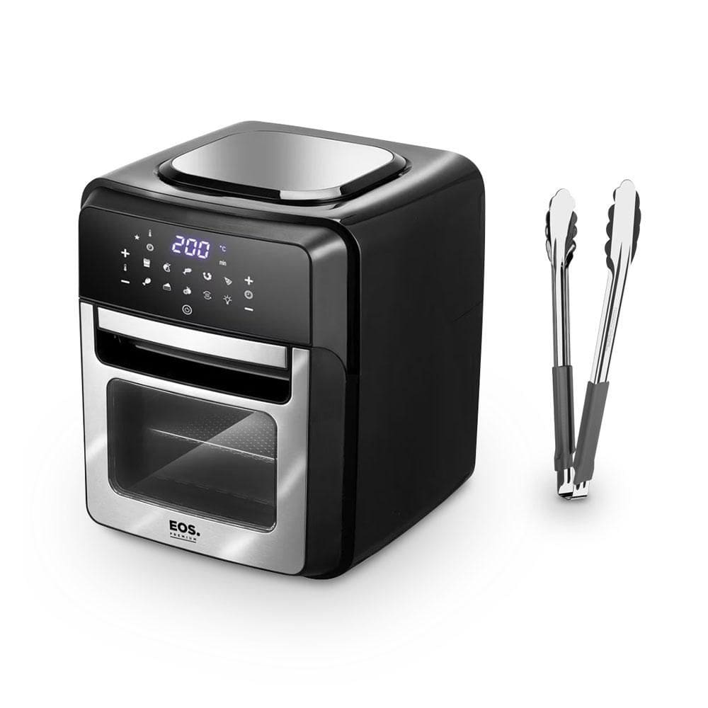 Fritadeira Sem Óleo Air Fryer Toutch Eaf12i 127v Eos Com Pegador Inox 30cm Tramontina