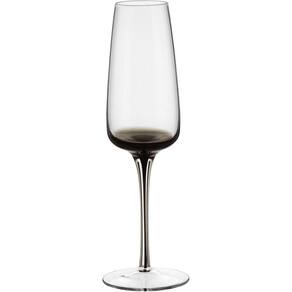 TAÇA CHAMPANHE 23x7x7cm 210ml VIDRO TRANSP 6PÇ