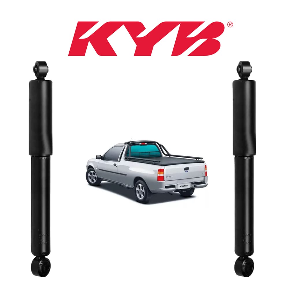 02 Amortecedor Traseiro Kayaba Ford Courier 1997 A 2013 Direito/Esquerdo