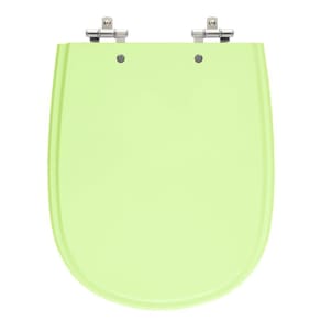Assento Sanitário Paris Verde Claro Tampa para Vaso Ideal Standard em Madeira Laqueada