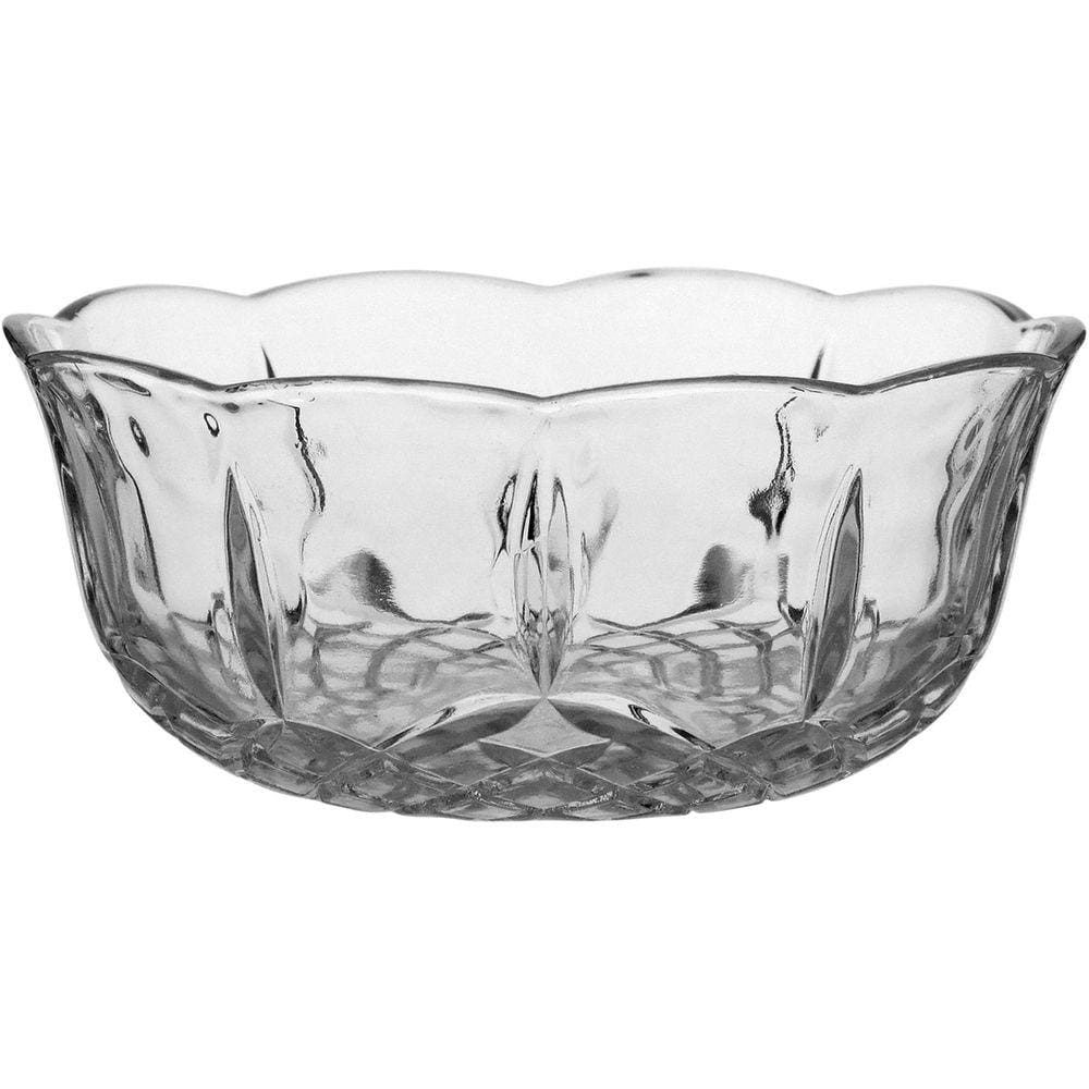 SALADEIRA 6x13x13cm 450ml VIDRO TRANSP 6PÇ