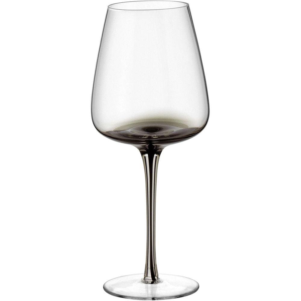 TAÇA VINHO 21x9x9cm 390ml VIDRO TRANSP 6PÇ