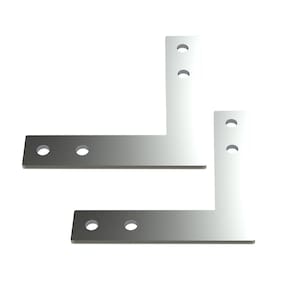 Kit 2 Conector Tipo L Taschibra CPT05 Para Perfil Led