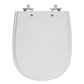 Assento Sanitário Paris Sterling Silver (Cinza Claro) Tampa para Vaso Ideal Standard em Madeira Laqueada