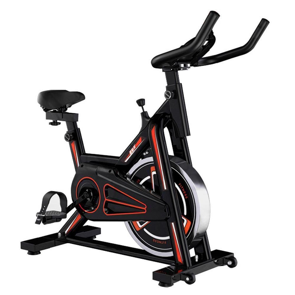 Bicicleta Ergométrica Deend 1018 Spinning Preto E Vermelho