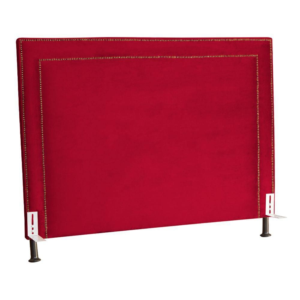 Cabeceira PAra Cama Box Solteiro Viviane Veludo - Estopar