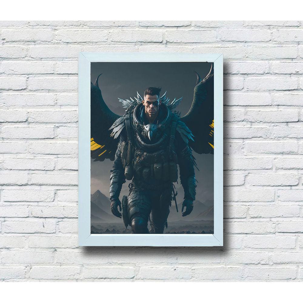 Quadro Decorativo MDF Soldado Abutre