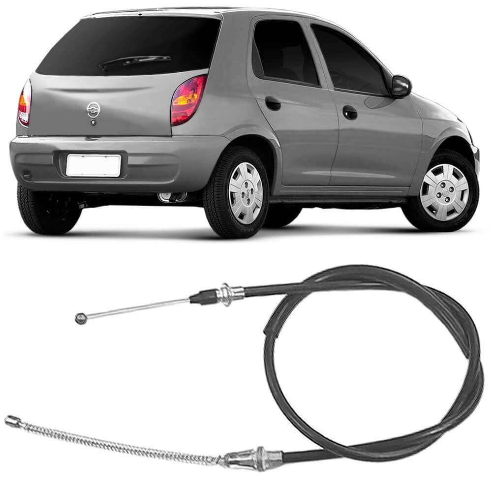 Cabo Freio 1360mm GM Celta Prisma Traseiro Motorista Tuba