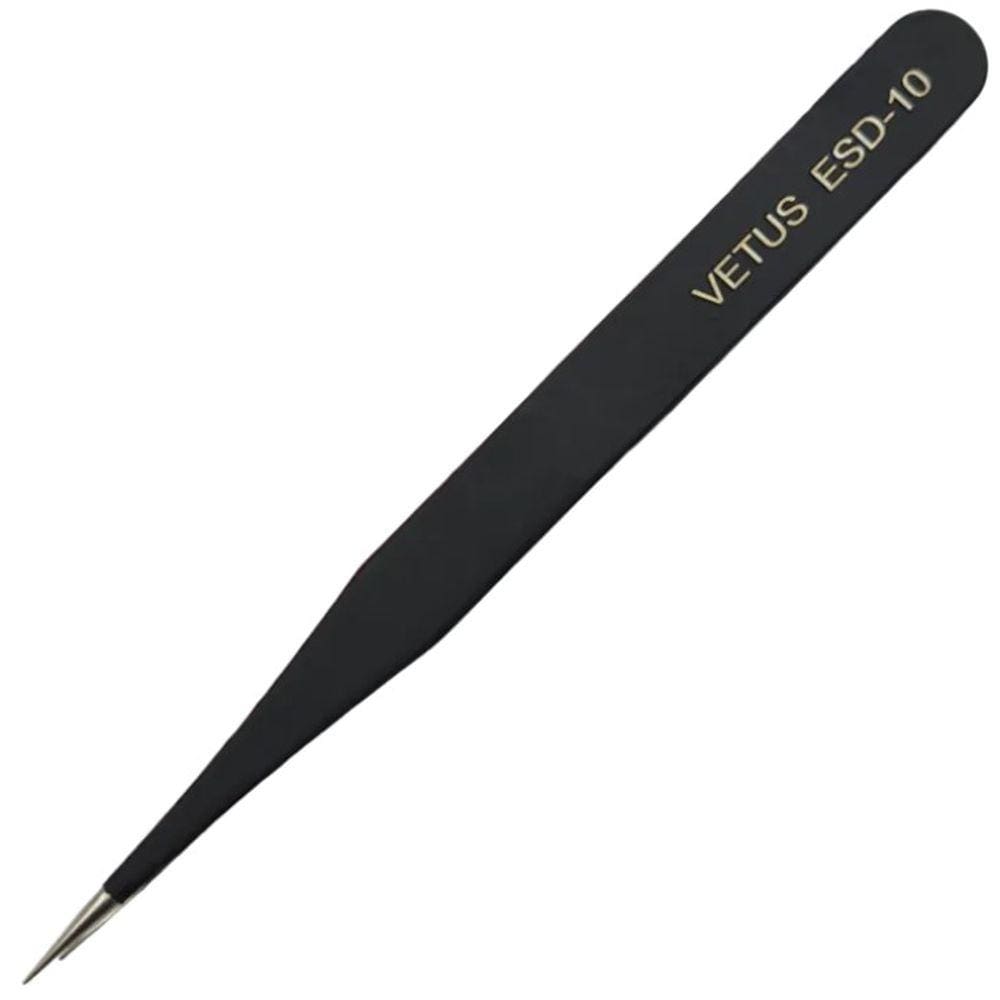 PINCA ANTI ESTATICA VETUS ESD-10 - RETA 110mm