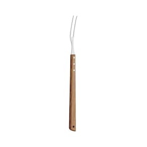 Garfo Trinchante Churrasco Com Lâmina Em Aço Inox E Cabo De Madeira 46 Cm - Tramontina