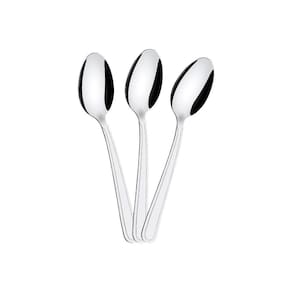 Kit - 12 Colheres De Sobremesa Búzios Em Aço Inox Csibag - Tramontina
