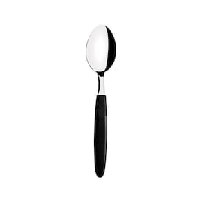 Conjunto Chá E Sobremesa Ipanema 12 Peças Lâminas Aço Inox Cabo Preto Ptop - Tramontina