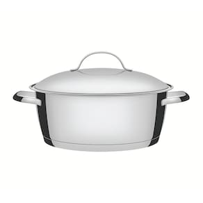 Caçarola Allegra Aço Inox Fundo Triplo Fogões De Indução 22 Cm 3,3l - Tramontina 62653221