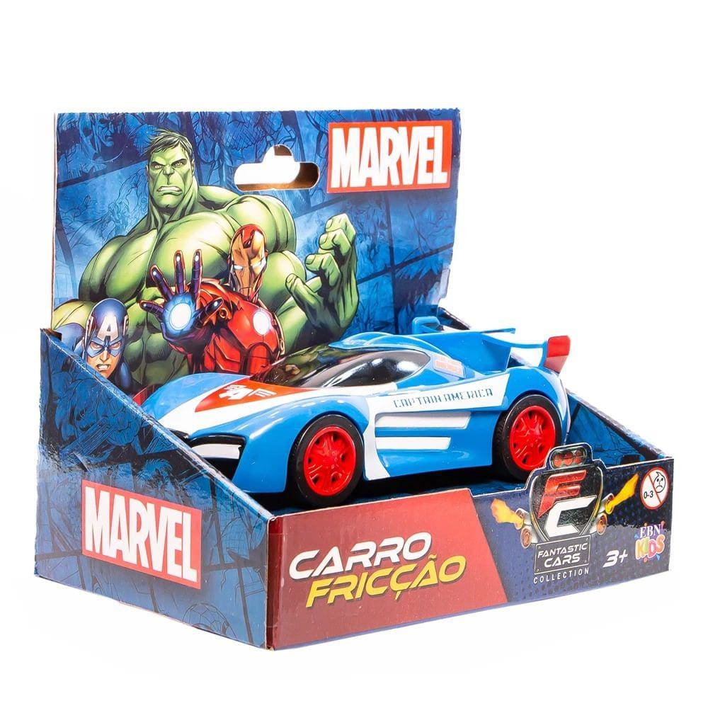 Carro Fricção EBN Fantastic  Capitão América