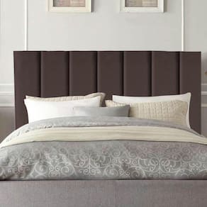 Cabeceira De Cama Solteiro Box 100 Cm Karla Carla Corino Cor:marrom