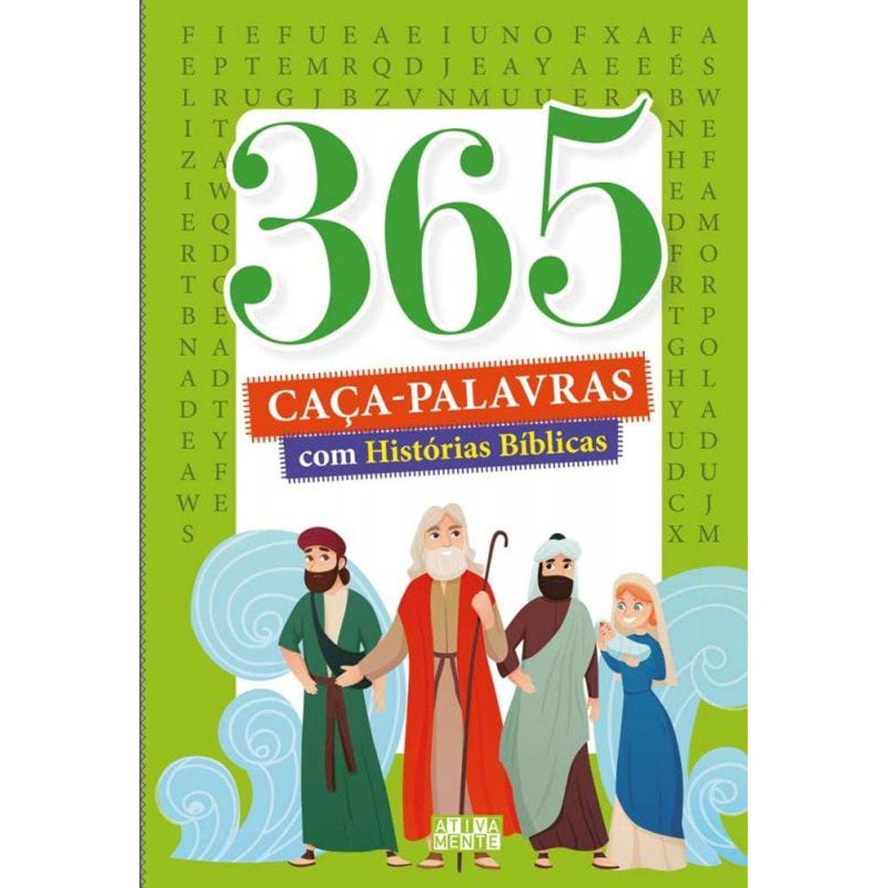 365 caça-palavras com histórias bíblicas