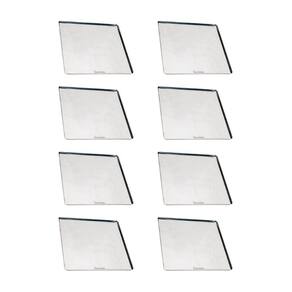 Kit - 8 Assadeiras Estampada Lisa Em Alumínio 35x35x1 Para Fornos Prp-004 / Fcsb4e / Fcv-35 - Imeca