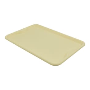 Conjunto 3 Bandejas Plásticas Self-service Refeição 48 X 32,5 X 2 Br-100 Bege - Della Plast