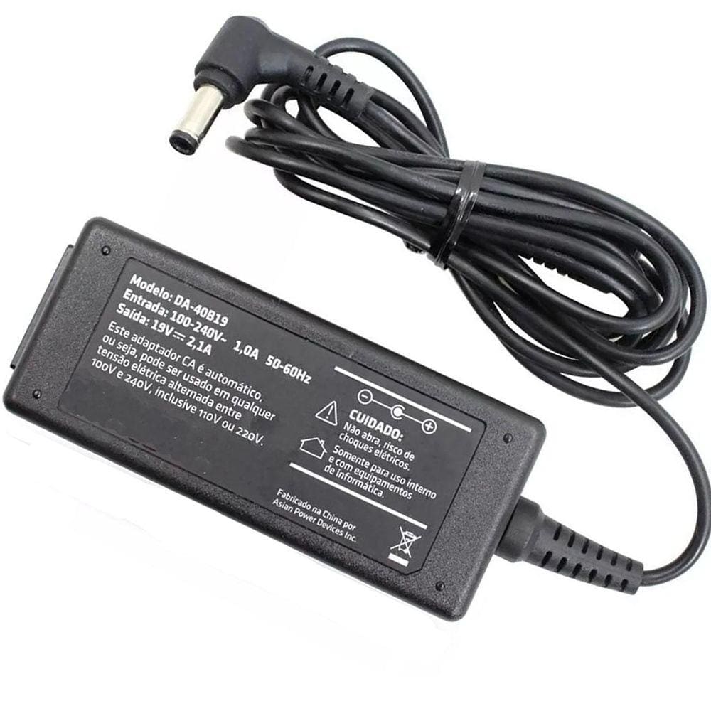 Fonte Carregador 19V 2.1A 40W Notebook Cce Philco