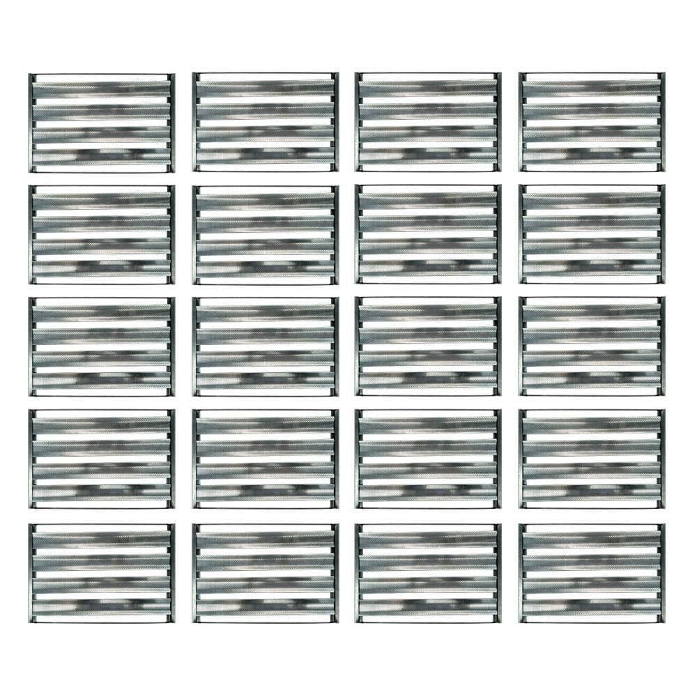Kit - 20 Esteiras Flandres Pão Francês 4 Talas/tiras 7cm 50g 60 X 40 - Imeca
