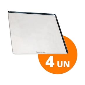 Kit - 4 Assadeiras Estampada Lisa Em Alumínio 35x35x1 Para Fornos Prp-004 / Fcsb4e / Fcv-35 - Imeca