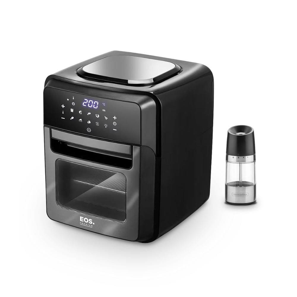 Fritadeira Sem Óleo Air Fryer Toutch Eaf12t 127v Eos Com Moedor Sal ou Pimenta Realce P Tramontina